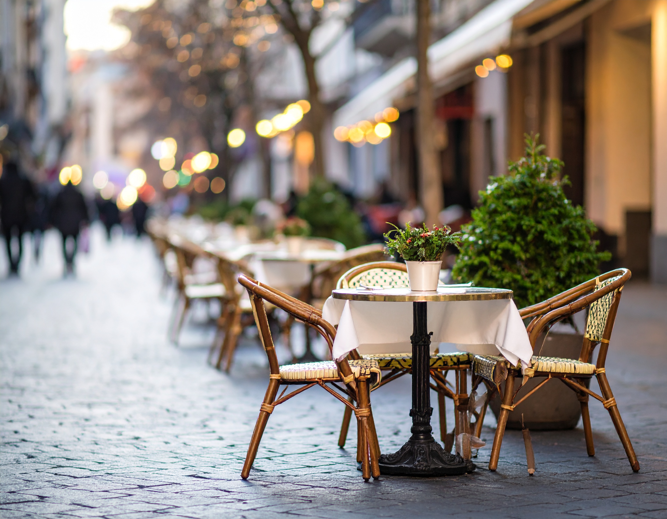 オープンカフェ